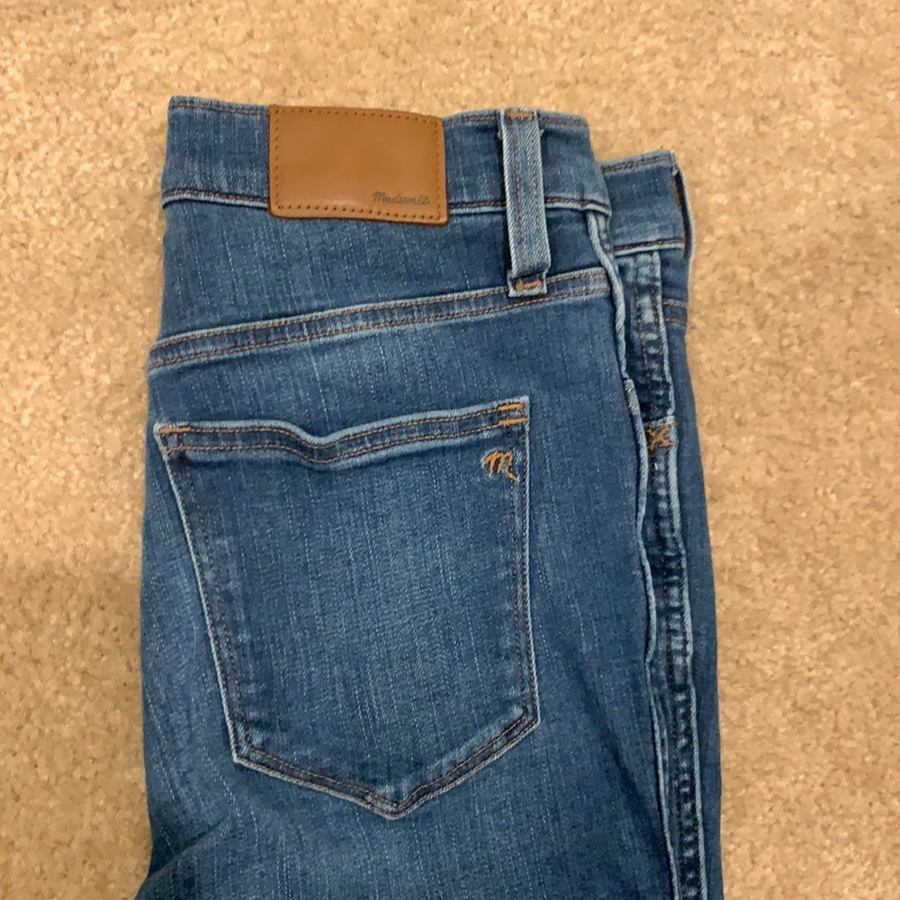 Madewell jeans 10 inch high rise size 27